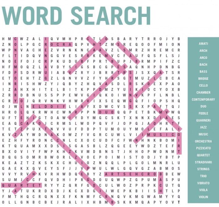 Drama terms word search answer key