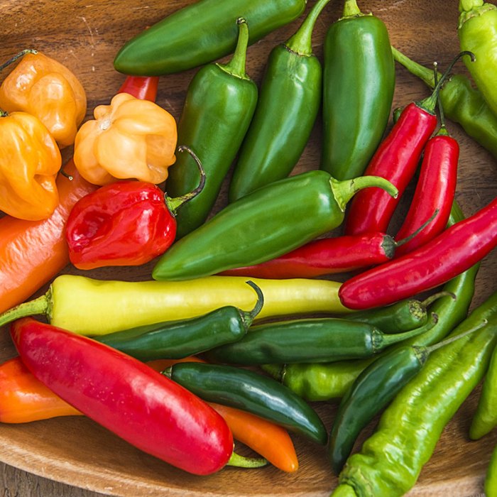 Pepper hot mix seeds seed assorted