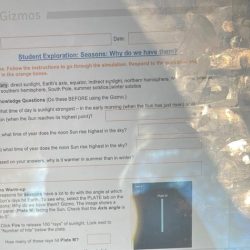 Seasons 3d gizmo answer key